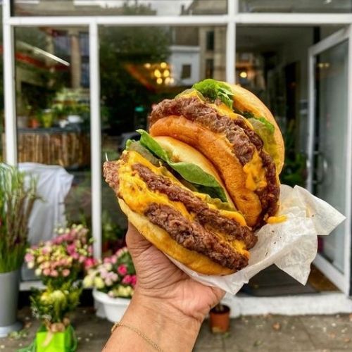 Premium Smashed Burger in Mile End | Simply Smashed London