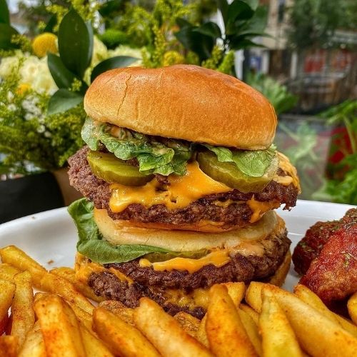 Quality Smashed Burger HMC Angus Beef | Simply Smashed